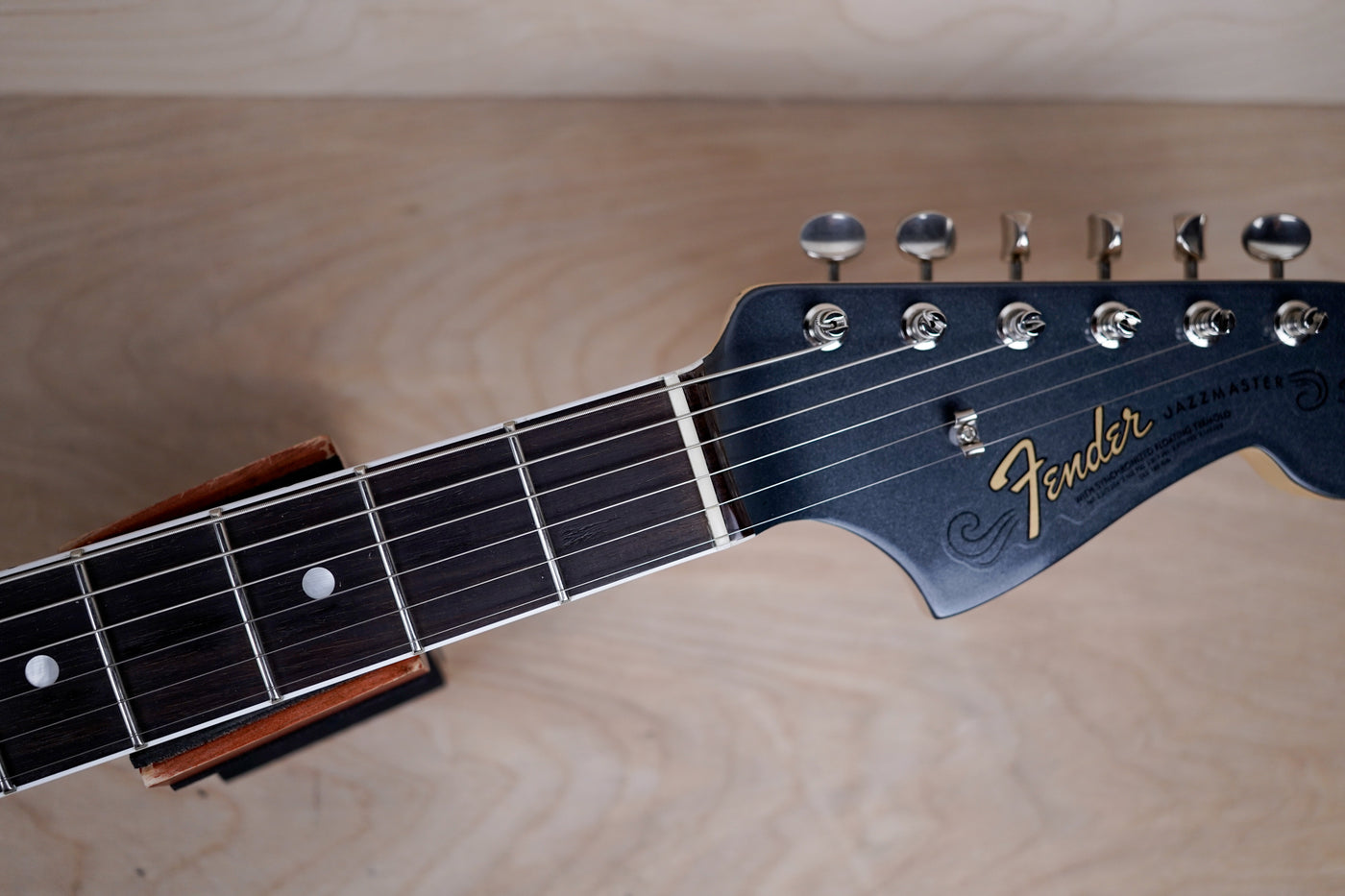 Fender Wildwood American Vintage "Thin Skin" '65 AVRI Jazzmaster 2017 Charcoal Frost Metallic w/ Hard Case