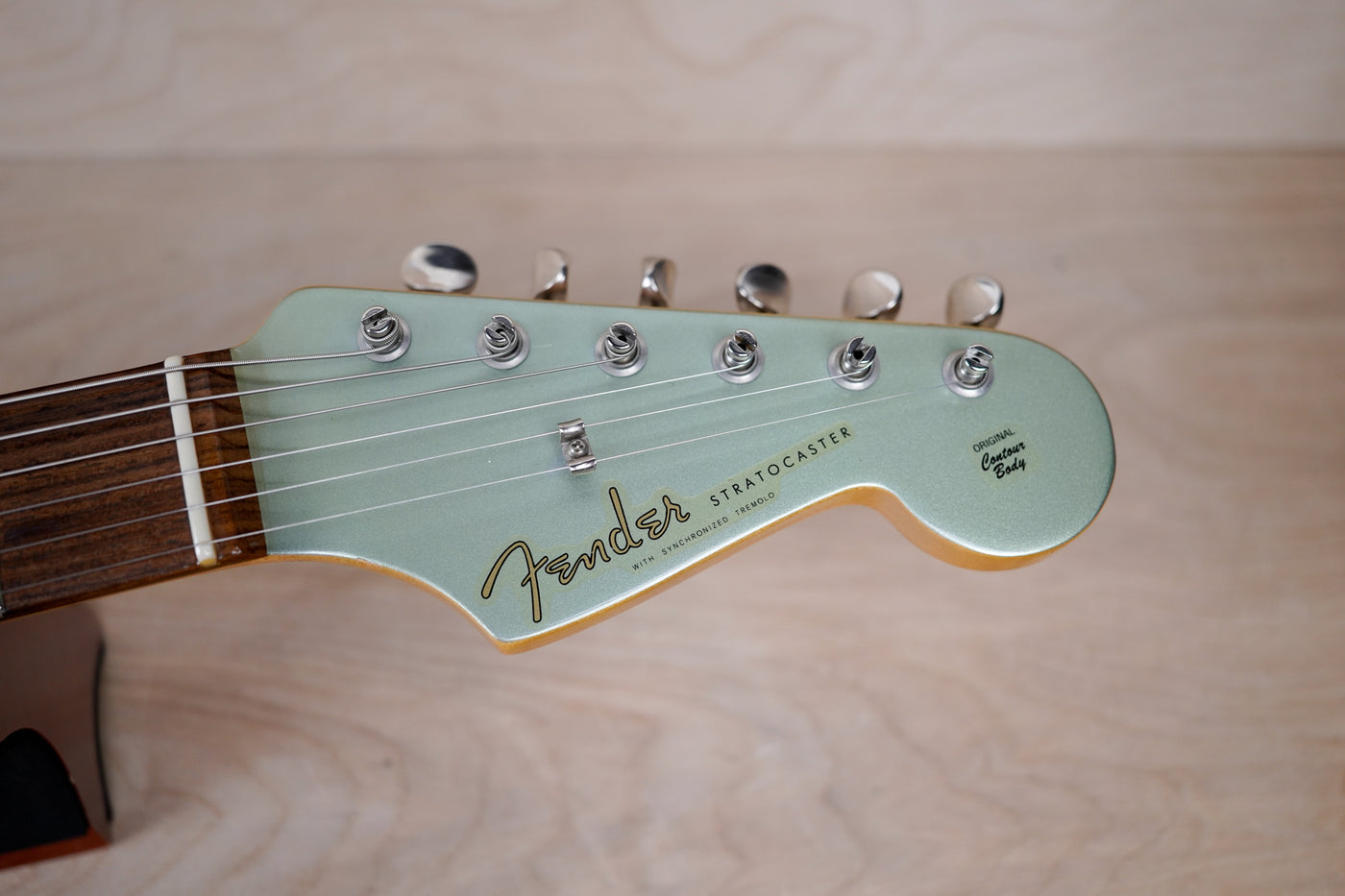 Fender American Vintage '62 Stratocaster Reissue 2001 Aged Ice Blue Metallic Matching Headstock w/ OHSC