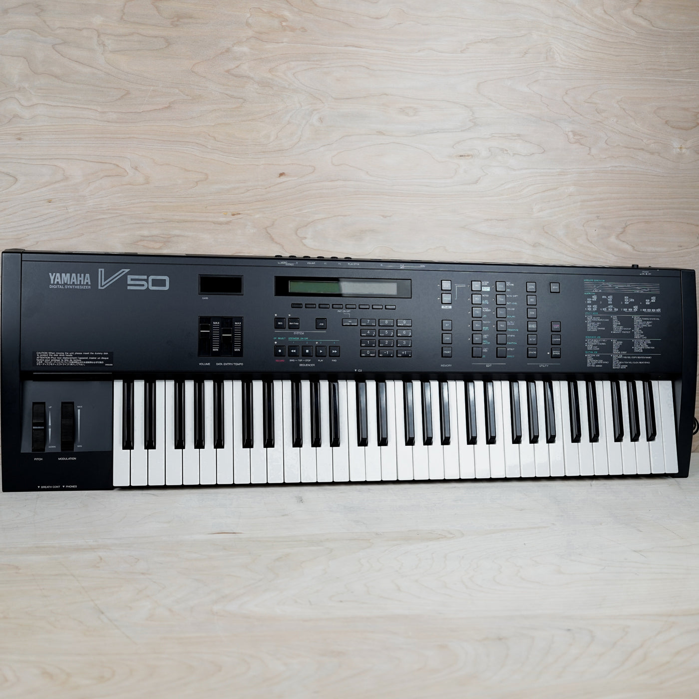 Yamaha V50 FM Synthesizer 61 Key 100V Made in Japan MIJ