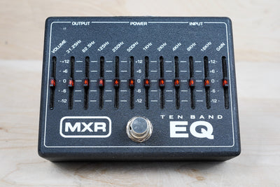 MXR M108 Ten Band EQ Pedal Black