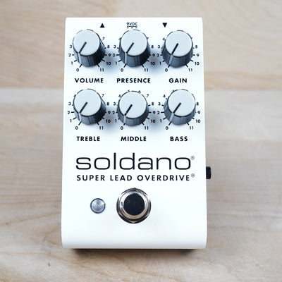 Soldano SLO Pedal Super Lead Overdrive White