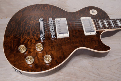 Gibson Les Paul Standard Premium Employee Select Book Matched AAA Quilt Top 2014 Root Beer w/ Hard Case