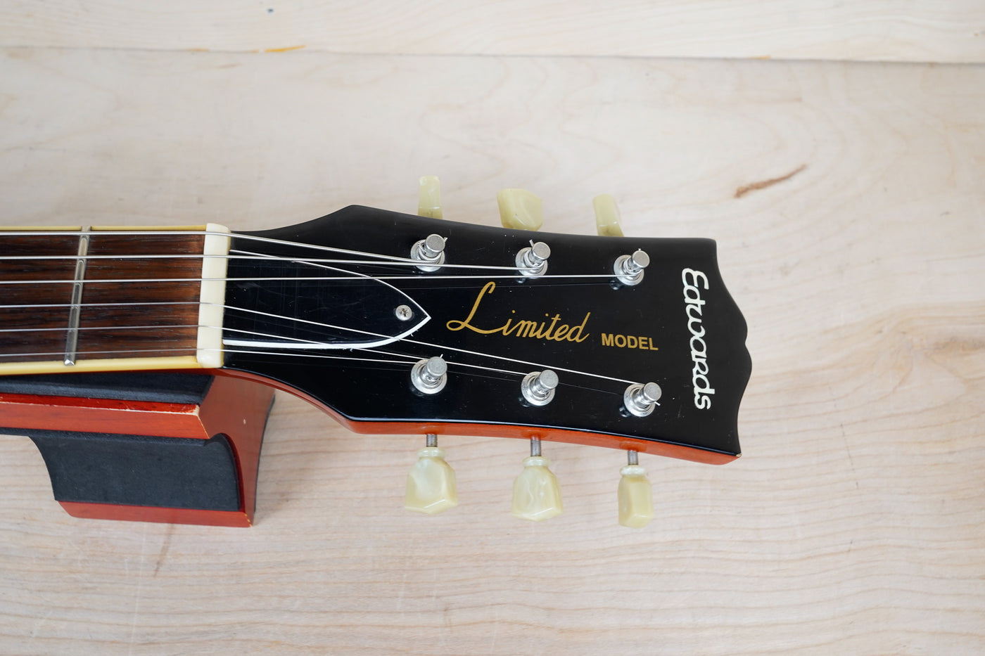Edwards E-LP-92SD Limited Model MIJ 2007 Vintage Honeyburst Seymour Duncan Pickups w/ Bag