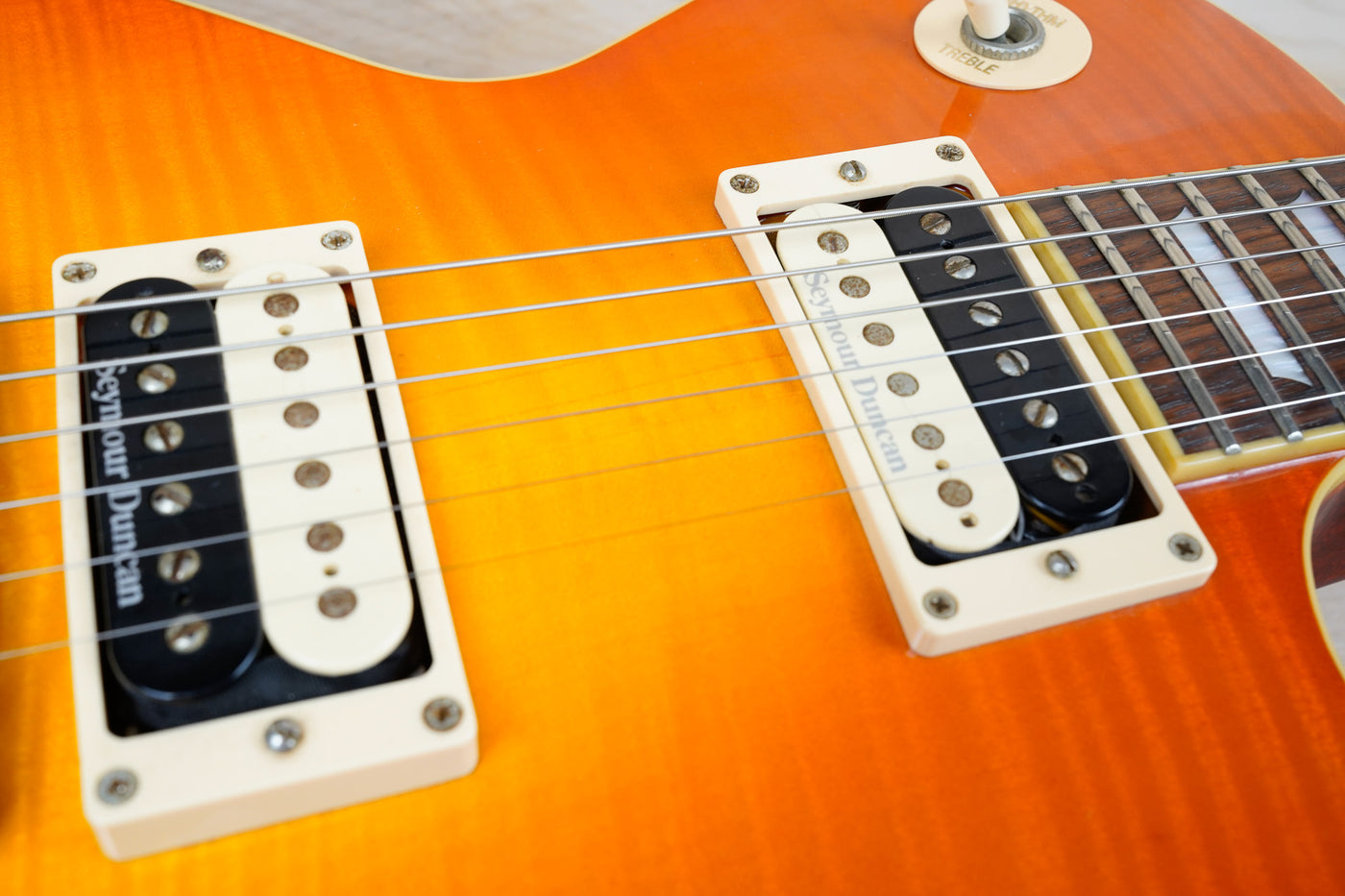Edwards E-LP-92SD Limited Model MIJ 2007 Vintage Honeyburst Seymour Duncan Pickups w/ Bag