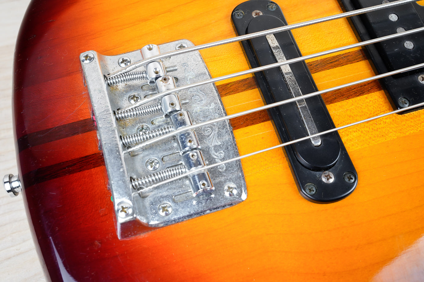 Yamaha Broad Bass BB-2000 MIJ 1983 Red Sunburst Vintage Japan w/ Bag