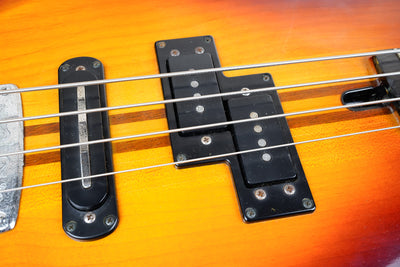 Yamaha Broad Bass BB-2000 MIJ 1983 Red Sunburst Vintage Japan w/ Bag