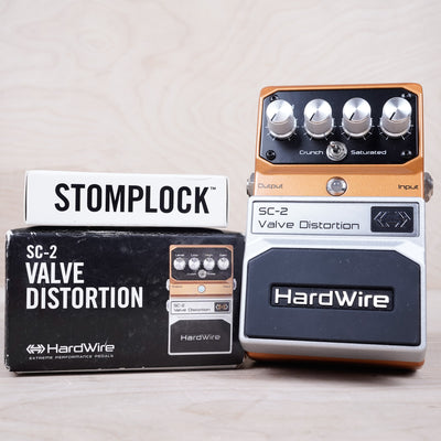 Digitech Hardwire SC-2 Valve Distortion in Box w/ Paperwork, Stomplock