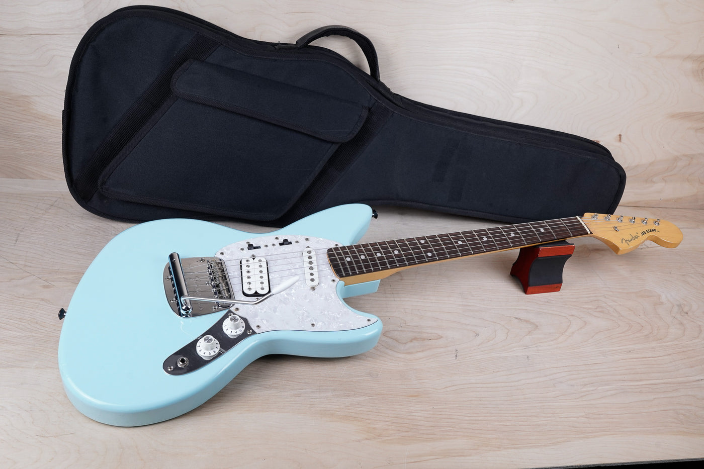 Fender Kurt Cobain Signature Jag-Stang CIJ 2002 Sonic Blue Crafted in Japan w/ Bag