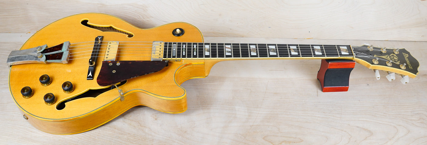 Ibanez GB10 George Benson Signature Hollowbody MIJ 1987 Natural Vintage Japan w/ OHSC