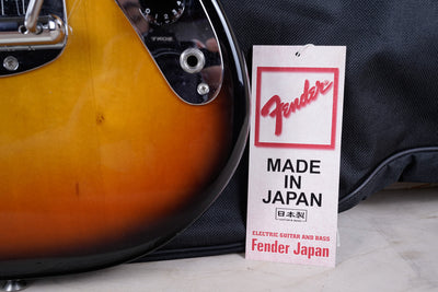 Fender MG-69 Mustang Reissue MIJ 2010 Sunburst Made in Japan w/ Bag, Paperwork