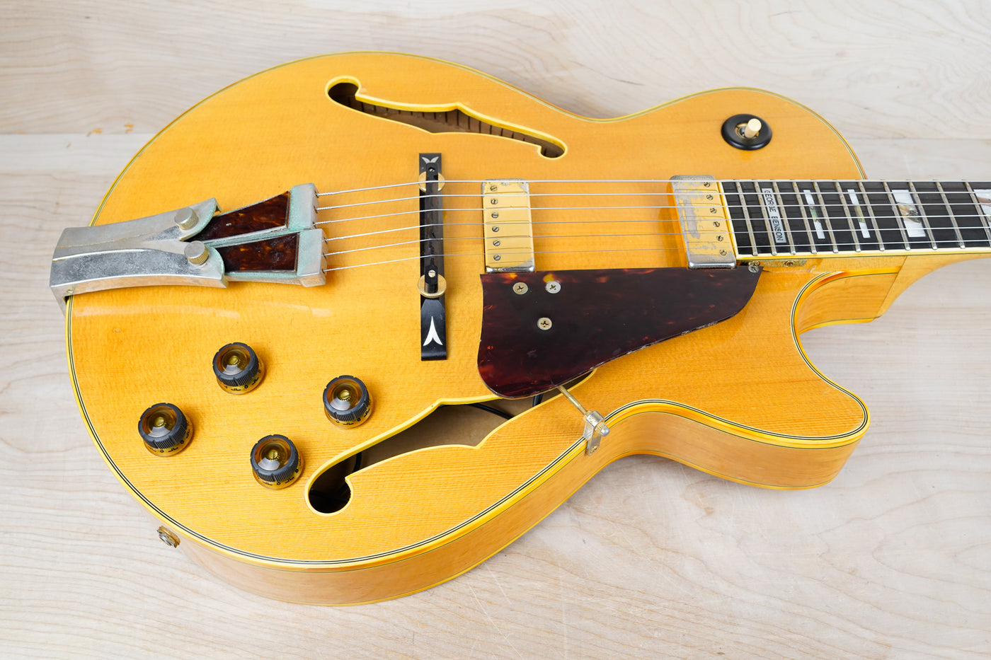 Ibanez GB10 George Benson Signature Hollowbody MIJ 1987 Natural Vintage Japan w/ OHSC