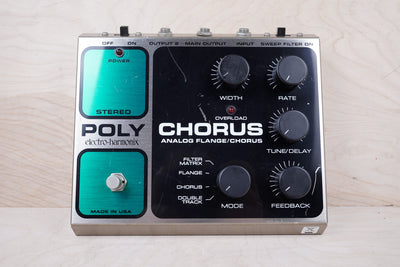 Electro-Harmonix Stereo Poly Chorus Reissue w/ Power Supply