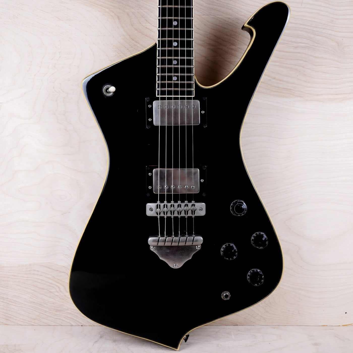 Greco Mirage M600 MIJ 1979 Black Vintage Made in Japan MIJ Fuijgen Ibanez Iceman