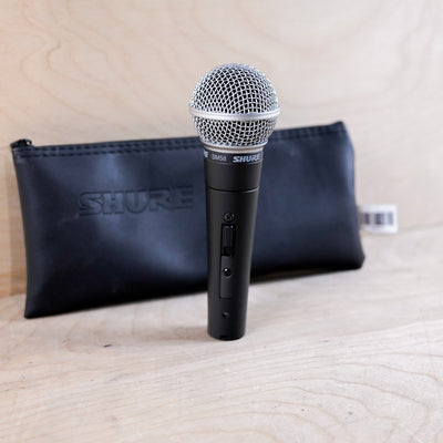 Shure SM58S Dynamic Vocal Microphone with On / Off Switch