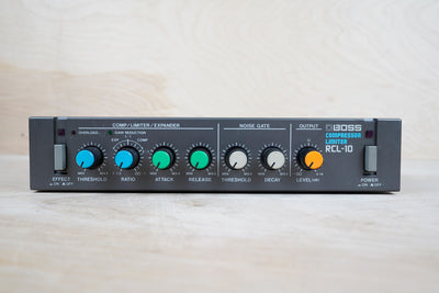 Boss RCL-10 Micro Rack Series Compressor Limiter Black Made in Japan MIJ w/ Box, Manual Power Supply (Copy)