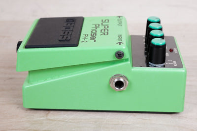 Boss PH-2 Super Phaser (Black Label) 1980s Green Made in Japan MIJ