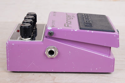 Boss BF-2 Flanger (Green Label) 1980s Purple Made in Japan MIJ ACA