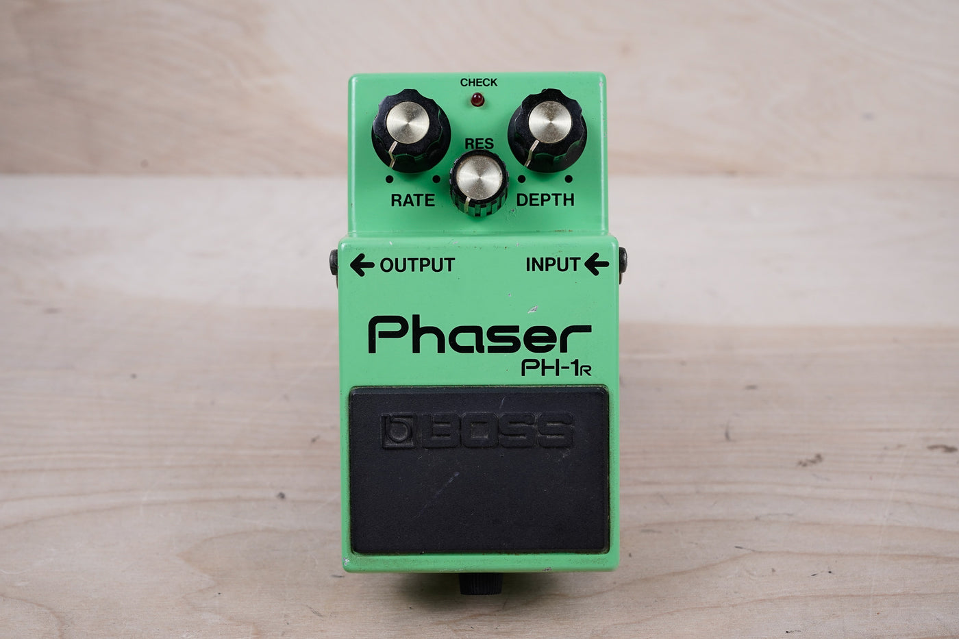 Boss PH-1R Phaser (Black Label) 1982 Green Made in Japan MIJ