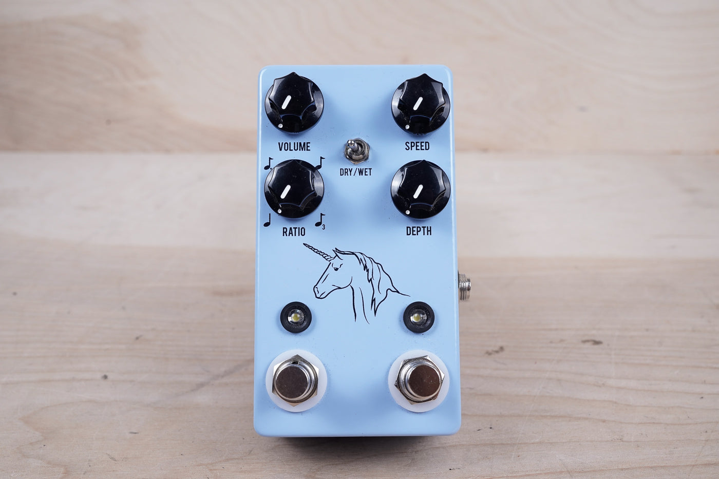 JHS Unicorn V2 Univibe Vibrato Pedal Blue in Box w/ Paperwork