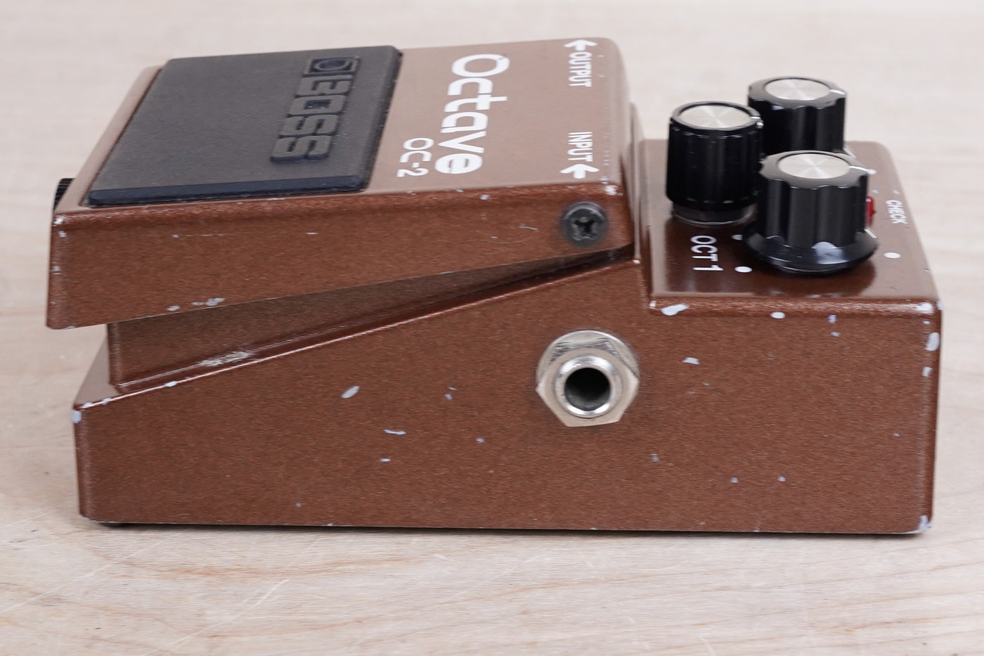 Boss OC-2 Octave (Black Label) 1985 Brown Made in Japan MIJ ACA