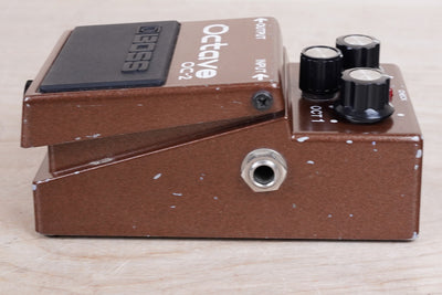 Boss OC-2 Octave (Black Label) 1985 Brown Made in Japan MIJ ACA