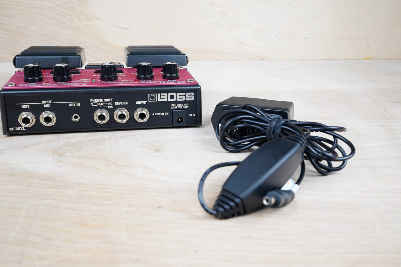 Boss RC-20XL Loop Station Pedal 2008 w/ Boss PSA Power Adapter