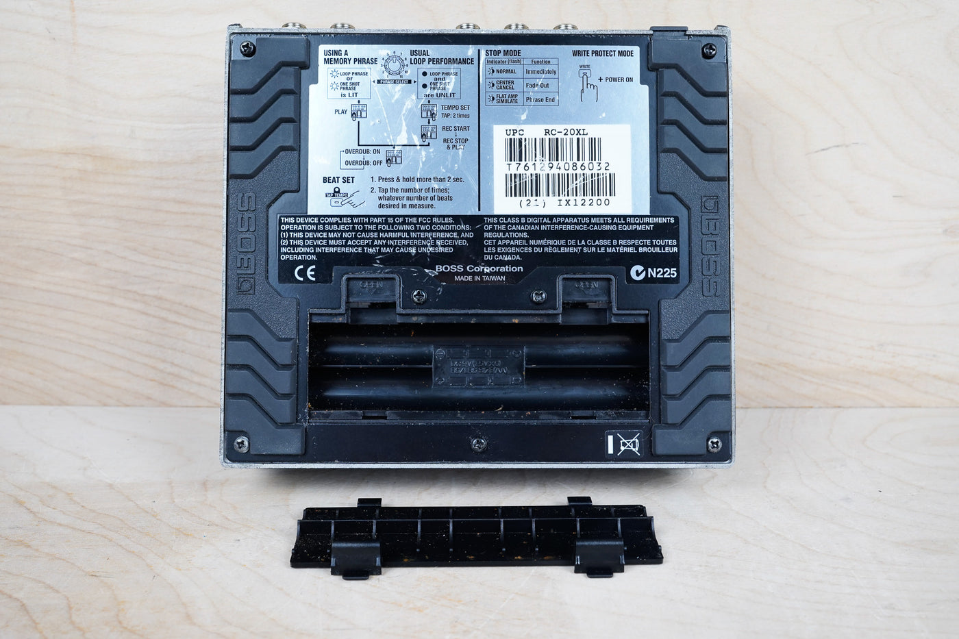 Boss RC-20XL Loop Station Pedal 2008 w/ Boss PSA Power Adapter