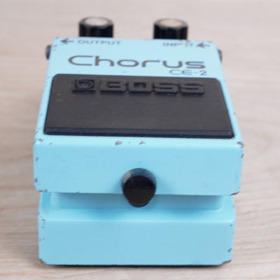 Boss CE-2 Chorus (Black Label) 1986 Blue Made in Japan MIJ ACA