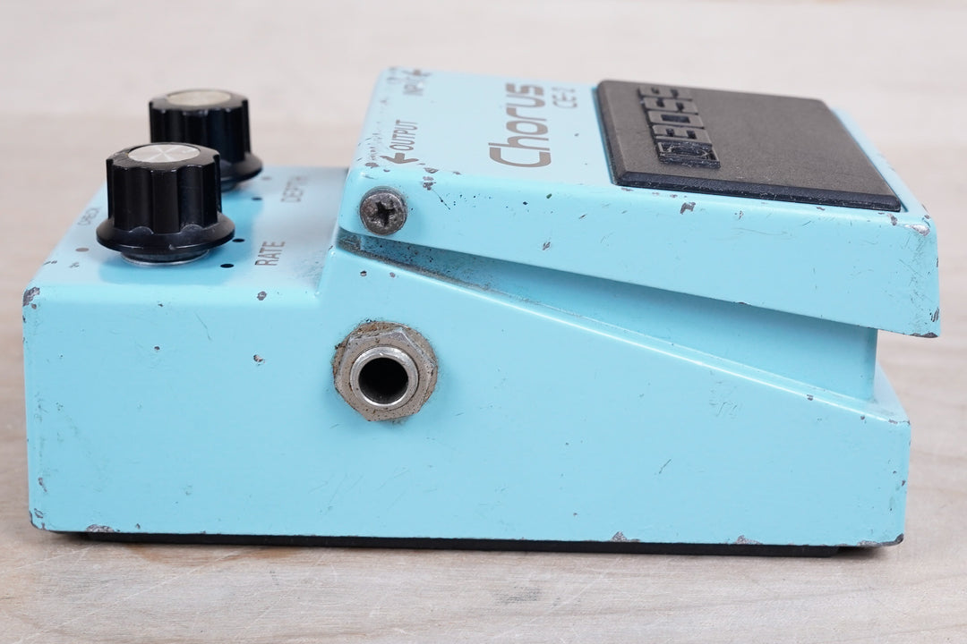 Boss CE-2 Chorus (Black Label) 1986 Blue Made in Japan MIJ ACA – A Boss CE-2 Chorus (Black Label) 1986 Blue Made in Japan MIJ ACA – A