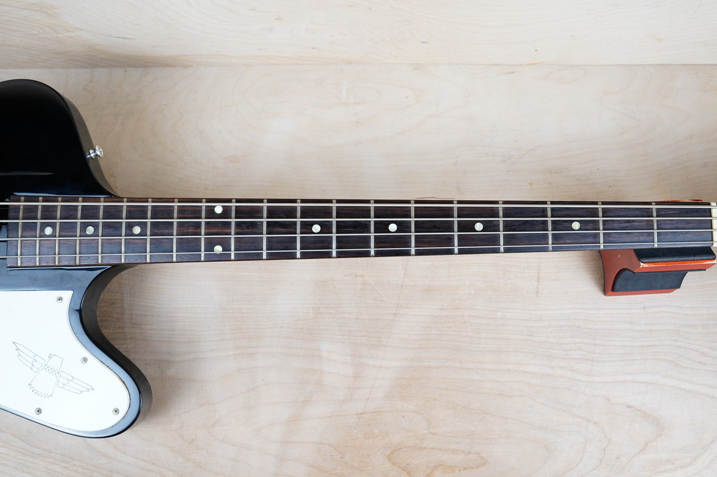 Orville by Gibson TB Thunderbird Bass MIJ 1990 Ebony Lacquer Finish USA Pickups Japan w/ Bag