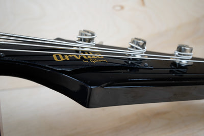 Orville by Gibson TB Thunderbird Bass MIJ 1990 Ebony Lacquer Finish USA Pickups Japan w/ Bag