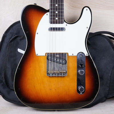 Fender TLC-62B Telecaster Custom MIJ 1989 Sunburst Made in Japan w/ Bag