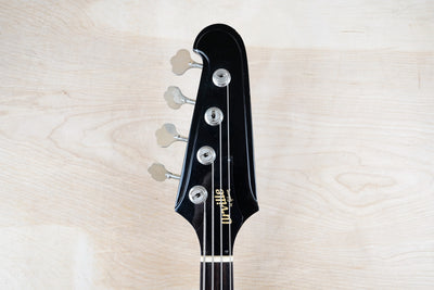 Orville by Gibson TB Thunderbird Bass MIJ 1990 Ebony Lacquer Finish USA Pickups Japan w/ Bag