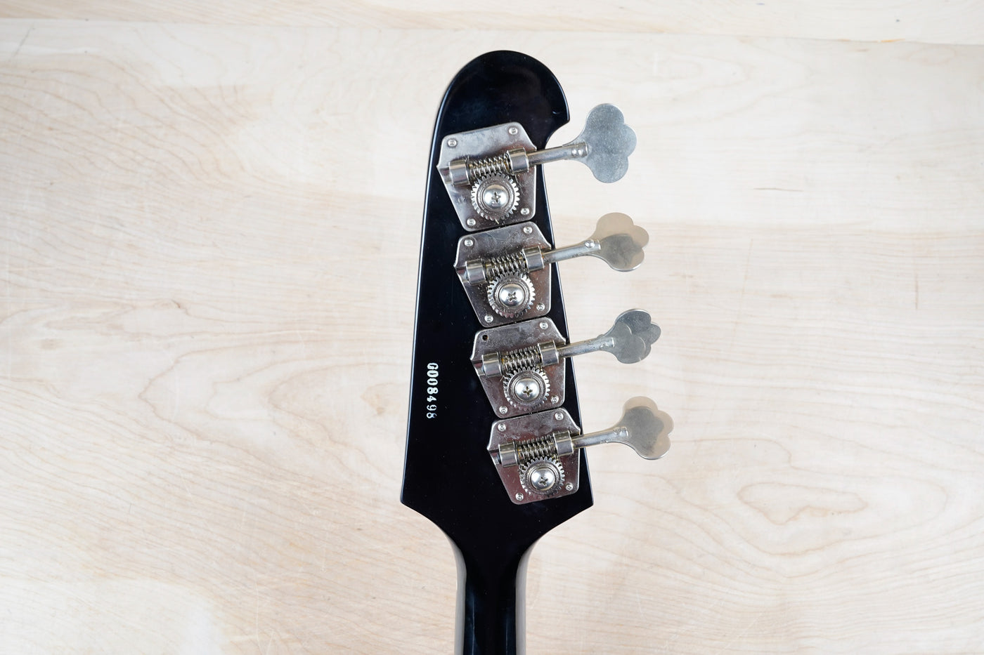Orville by Gibson TB Thunderbird Bass MIJ 1990 Ebony Lacquer Finish USA Pickups Japan w/ Bag