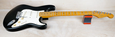 Fender American Standard Stratocaster 50th Anniversary 1996 Black USA w/ Hard Case