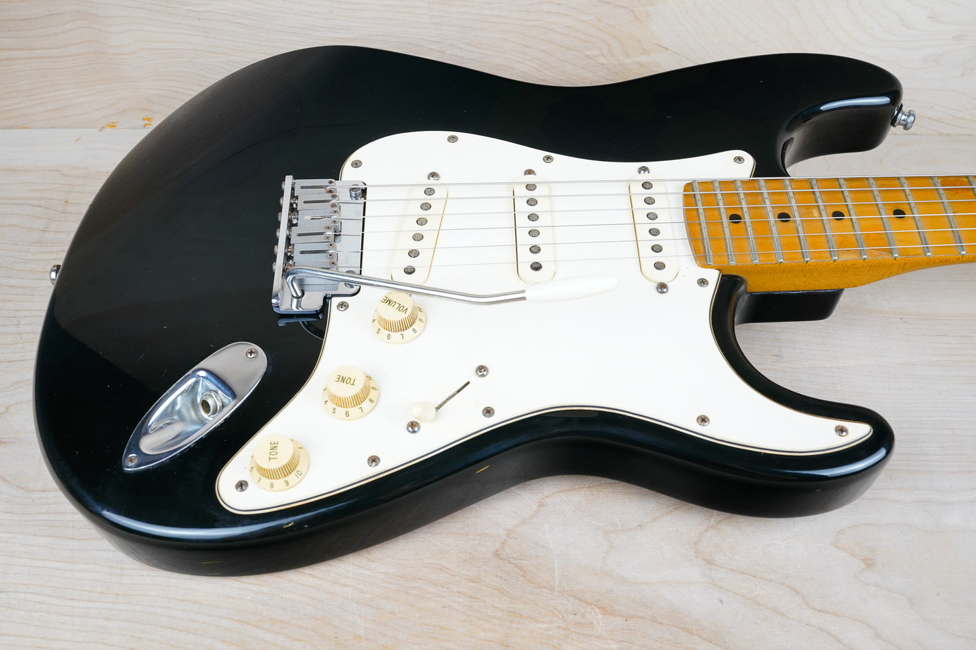 Fender American Standard Stratocaster 50th Anniversary 1996 Black USA w/ Hard Case