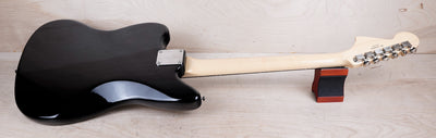 Fender Made in Japan 2025 Collection Traditional II '60s Jaguar 2025 Black w/ Sunburst Competition Stripe w/ Bag