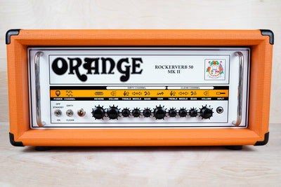 Orange Rockerverb 50 MK II 2-Channel 50-Watt Guitar Amp Head Tube Amplifier 2011 Orange Tolex