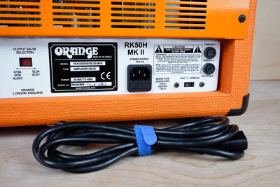 Orange Rockerverb 50 MK II 2-Channel 50-Watt Guitar Amp Head Tube Amplifier 2011 Orange Tolex