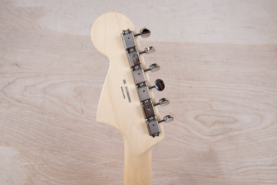 Fender Made in Japan 2025 Collection Traditional II '60s Jaguar 2025 Black w/ Sunburst Competition Stripe w/ Bag