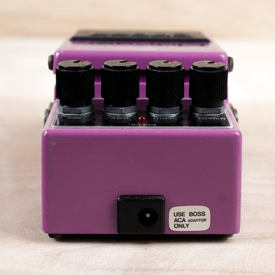 Boss BF-2 Flanger (Green Label) Purple 1984 Made in Japan MIJ