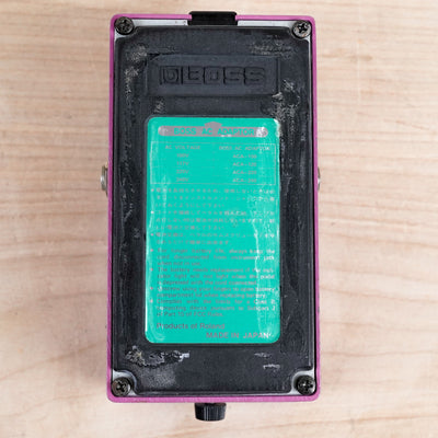 Boss BF-2 Flanger (Green Label) Purple 1984 Made in Japan MIJ