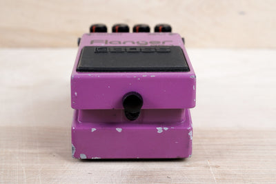 Boss BF-2 Flanger (Green Label) Purple 1985 Made in Japan MIJ
