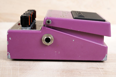 Boss BF-2 Flanger (Green Label) Purple 1985 Made in Japan MIJ