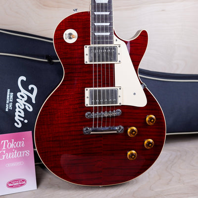 Tokai Love Rock Model LS148F SDR 2022 See Through Red Made in Japan MIJ w/ Bag