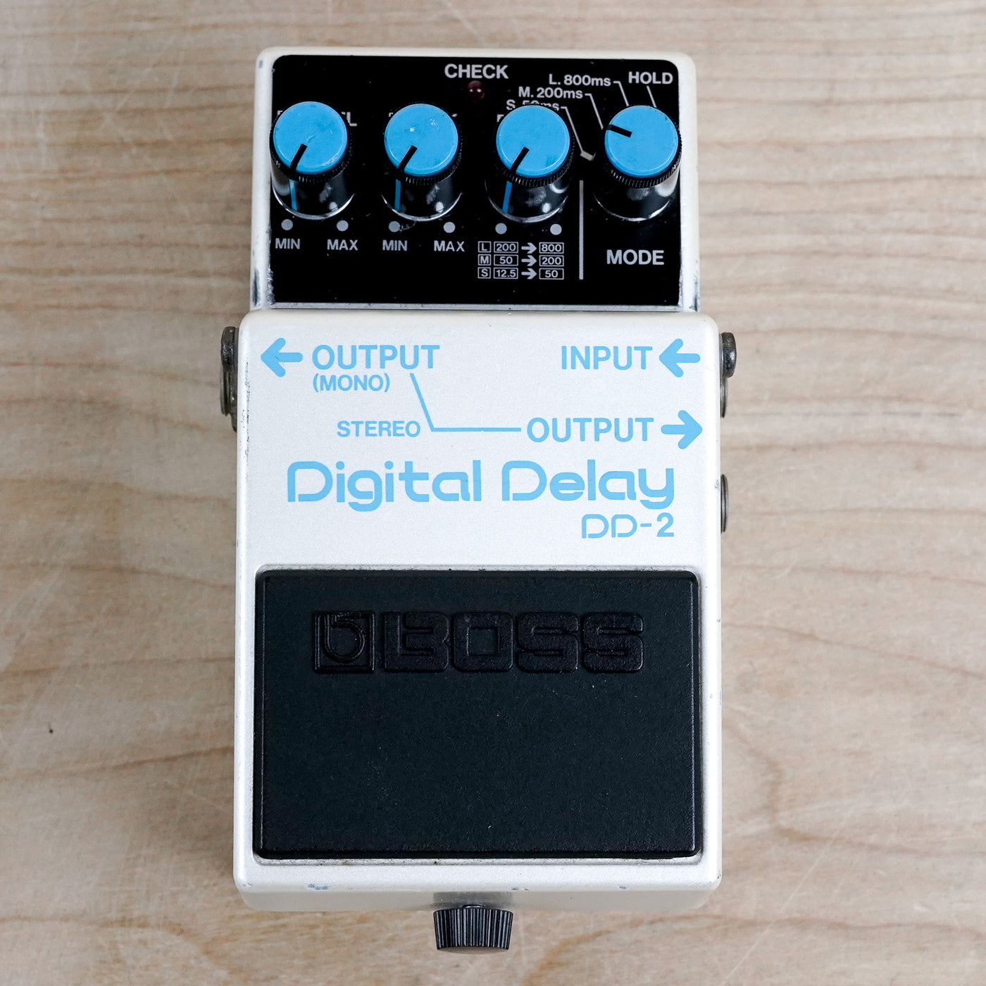 Boss DD-2 Digital Delay 1985 Long Chip Version Vintage Made in Japan MIJ