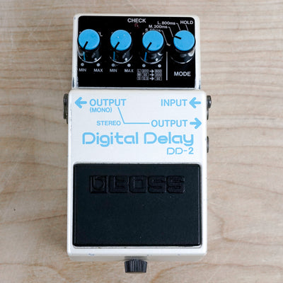 Boss DD-2 Digital Delay 1985 Long Chip Version Vintage Made in Japan MIJ