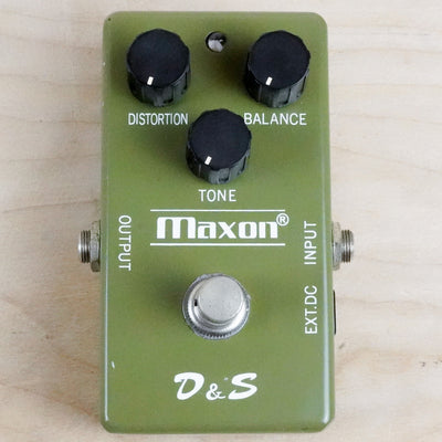 Maxon D&S 1970s Vintage Distortion and Sustainer Pedal Made in Japan MIJ