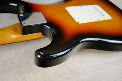 Fender ST-62M Stratocaster MIJ Medium Scale Strat 1993 Sunburst Made in Japan w/ Bag