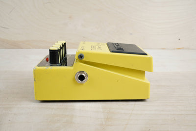 Boss OD-2 Turbo OverDrive (Black Label) 1991 Yellow ACA w/ Box, Manual